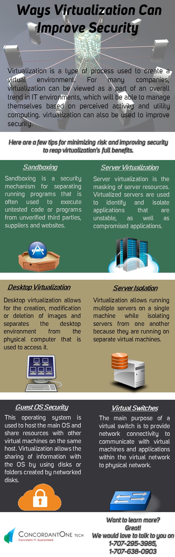 Ways Virtualization can Improve Security